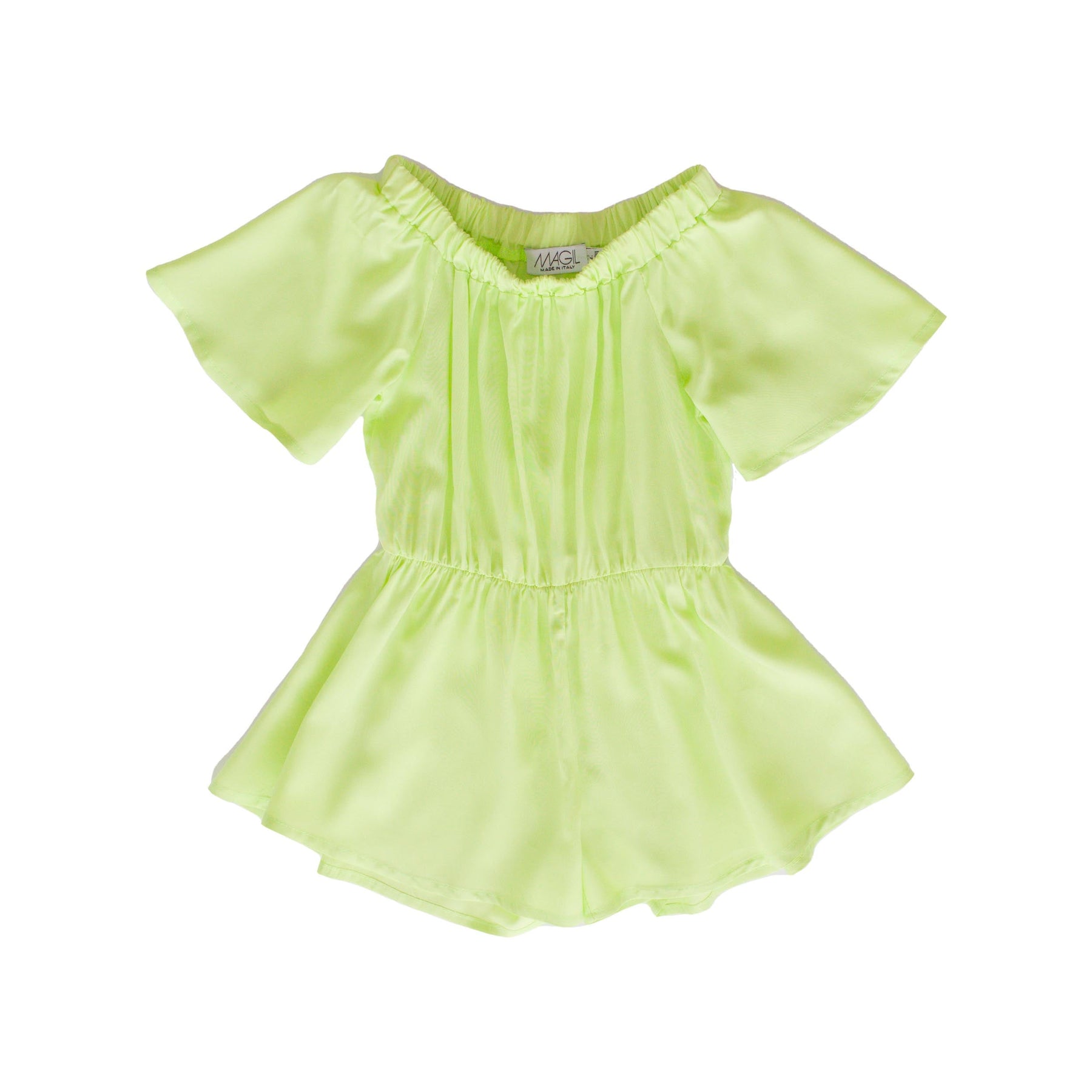 SHORT VISCOSE ROMPER