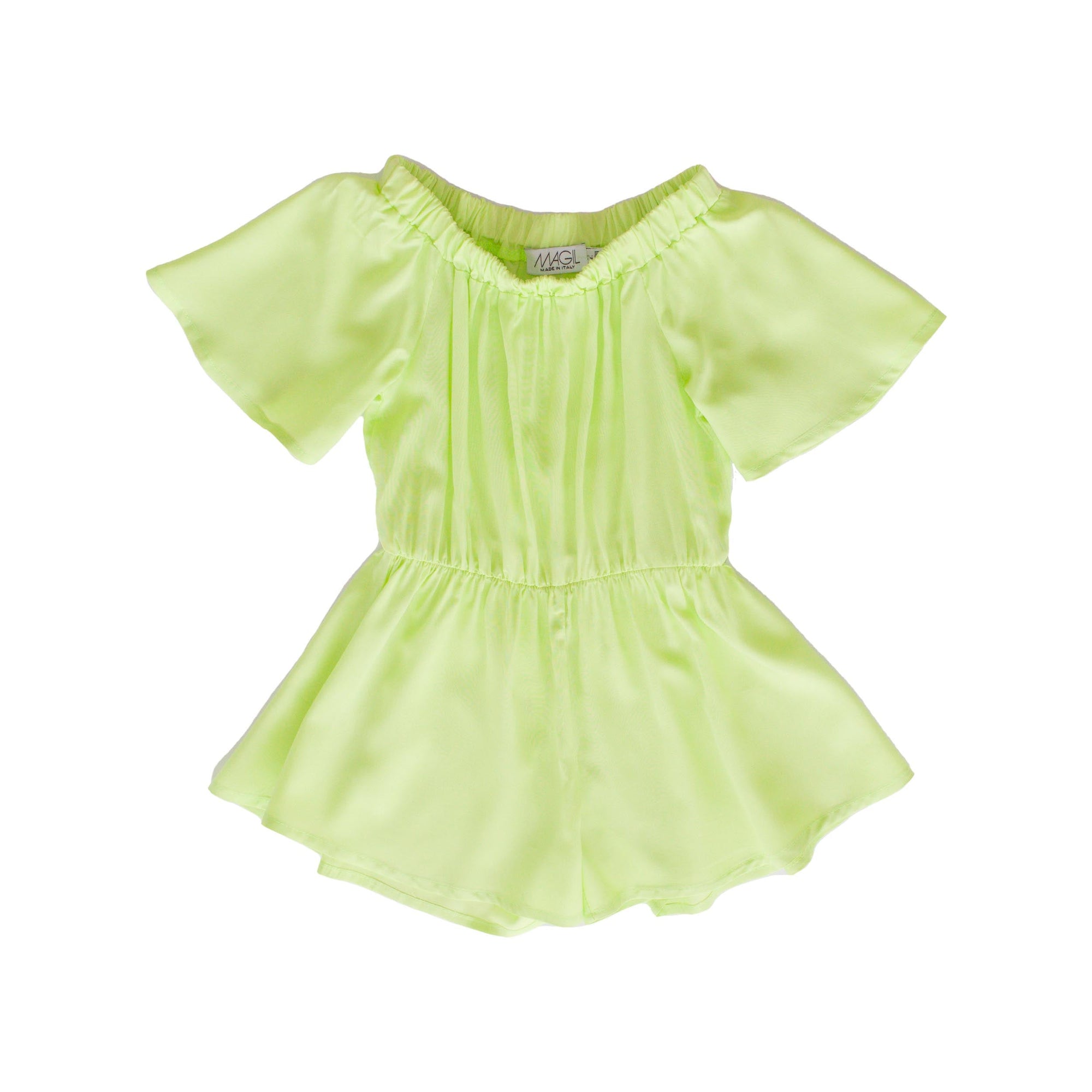 SHORT VISCOSE ROMPER