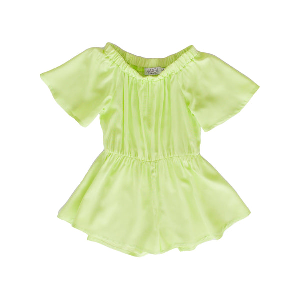 SHORT VISCOSE ROMPER