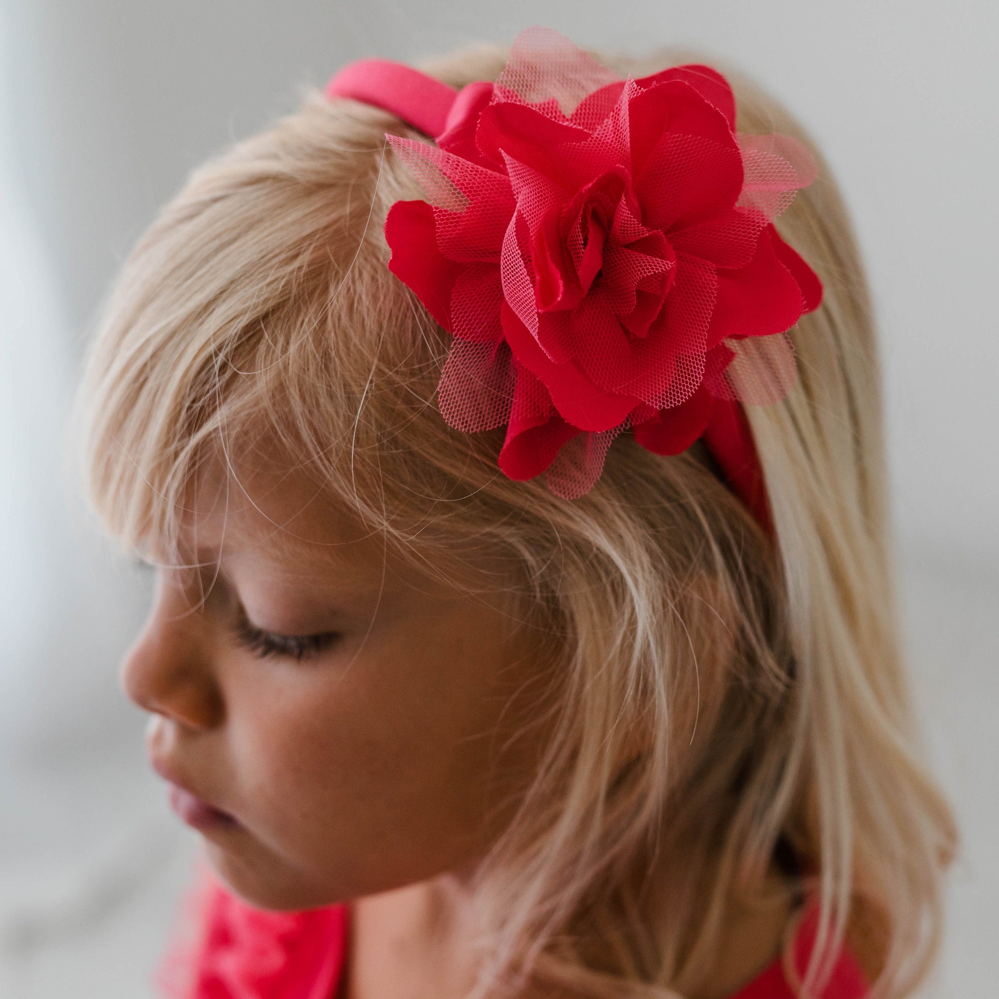 HEADBAND WITH FLOWER IN VISCOSE