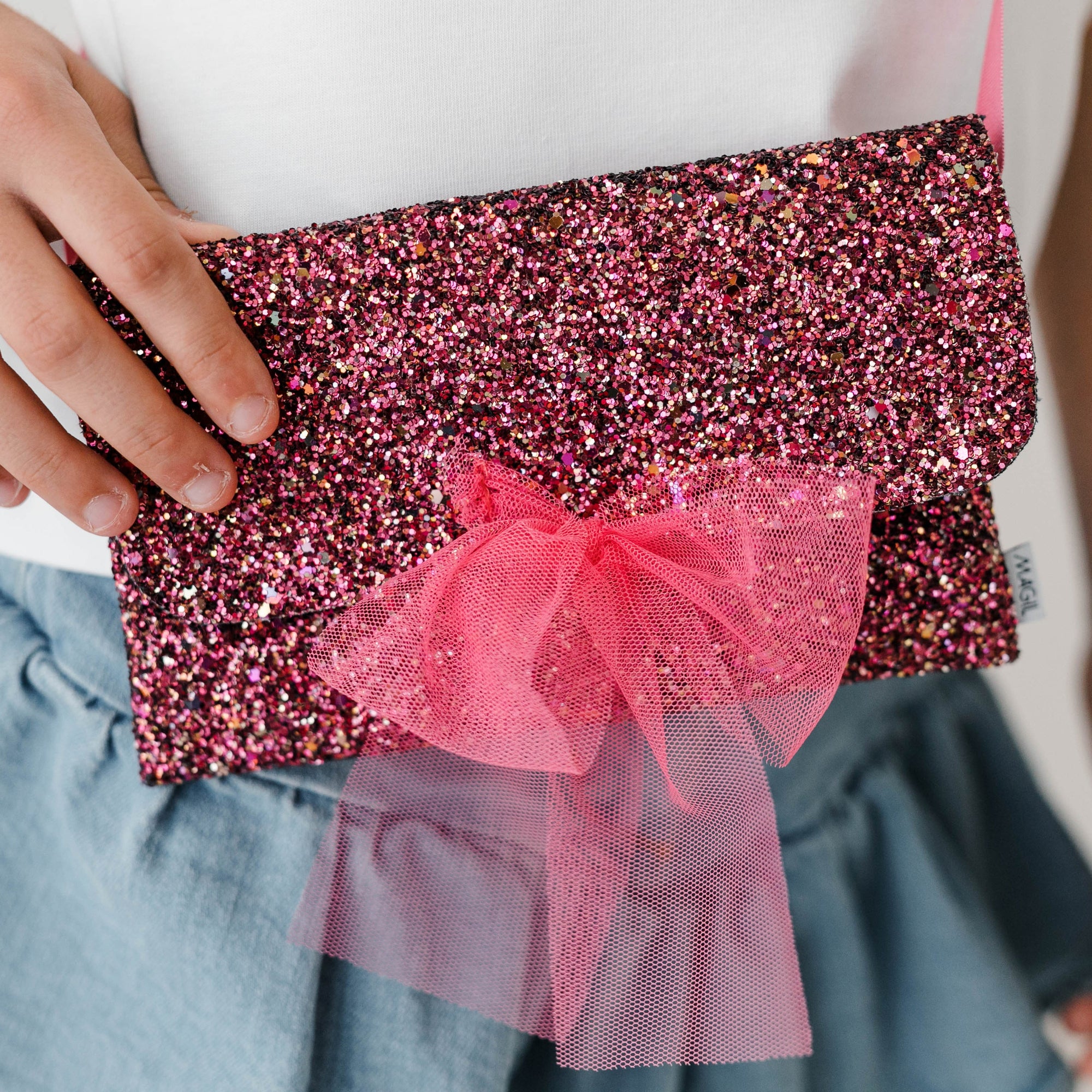 GLITTER TASCHE