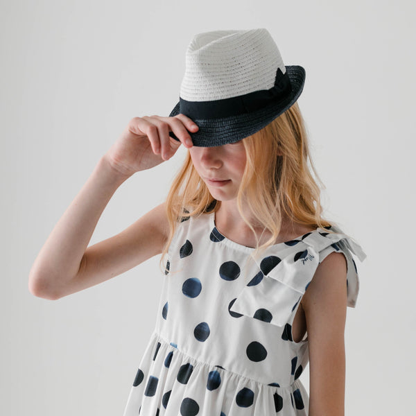 BLUE/WHITE HAT