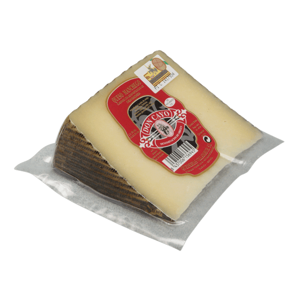 Cuña de Queso Don Cayo Curado (150gr.)- Queso Manchego D.O.P.