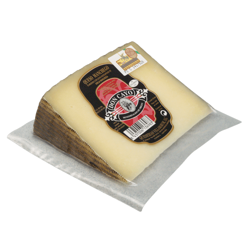 Don Cayo Viejo Wedge (250g) - Manchego Cheese D.O.P.