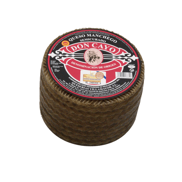 Don Cayo Semi-Cured (1Kg - 2Kg - 3Kg) - Manchego Cheese D.O.P.