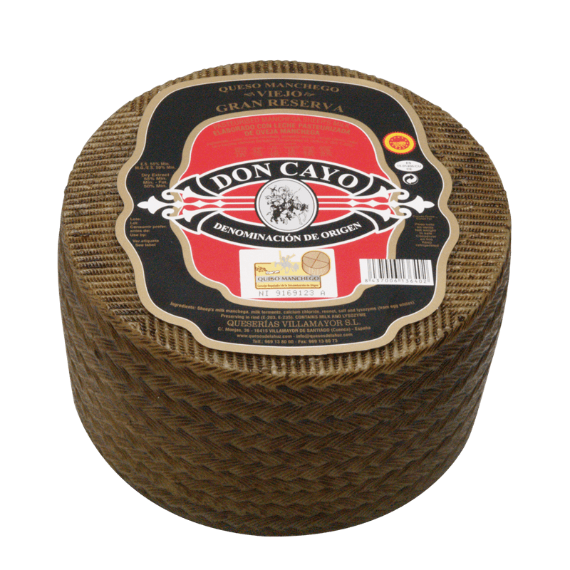 Don Cayo Viejo Grande (3Kg) - Manchego Cheese D.O.P.