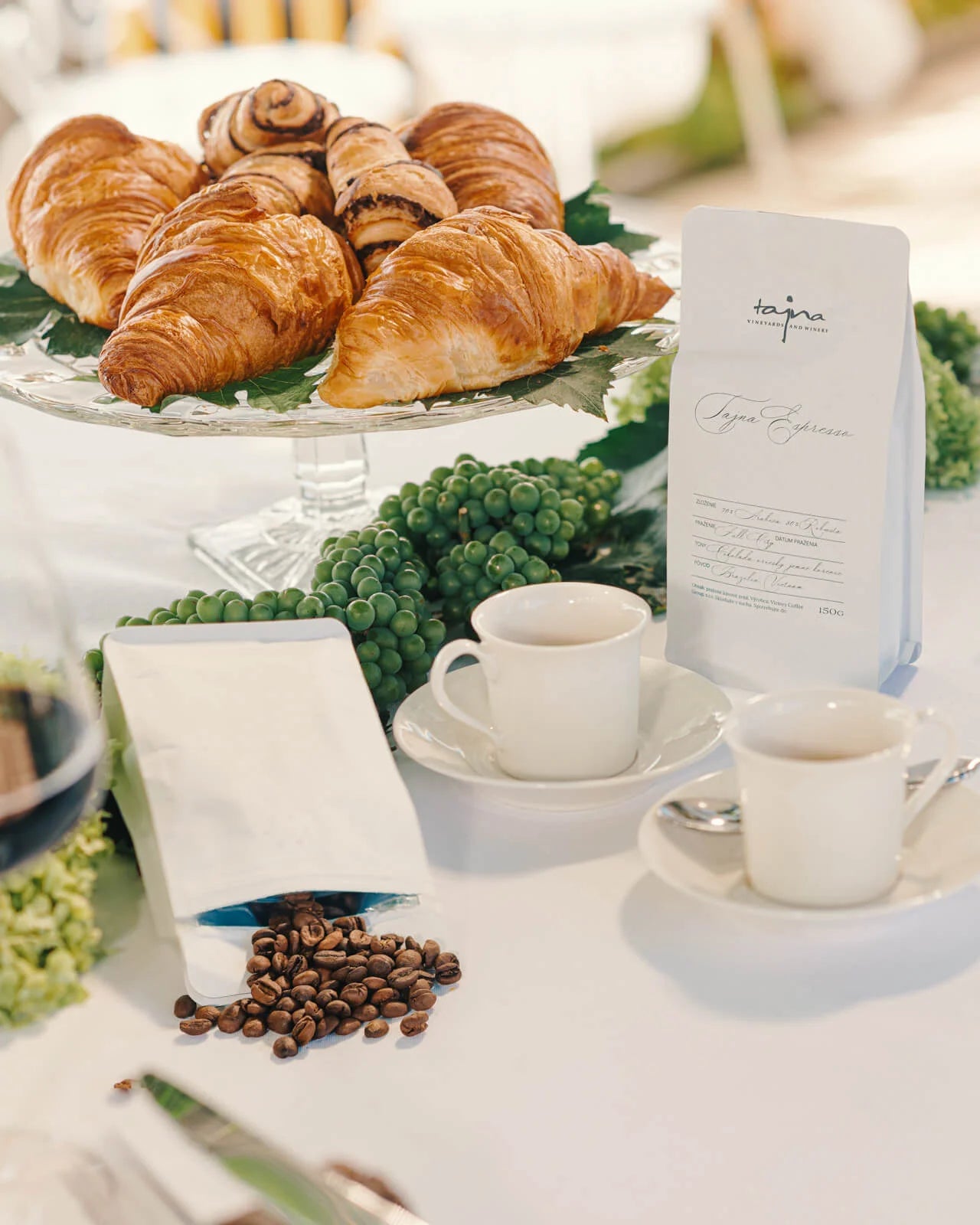 Espresso Tajna, káva z vinárstva Tajna, arabica, robusta