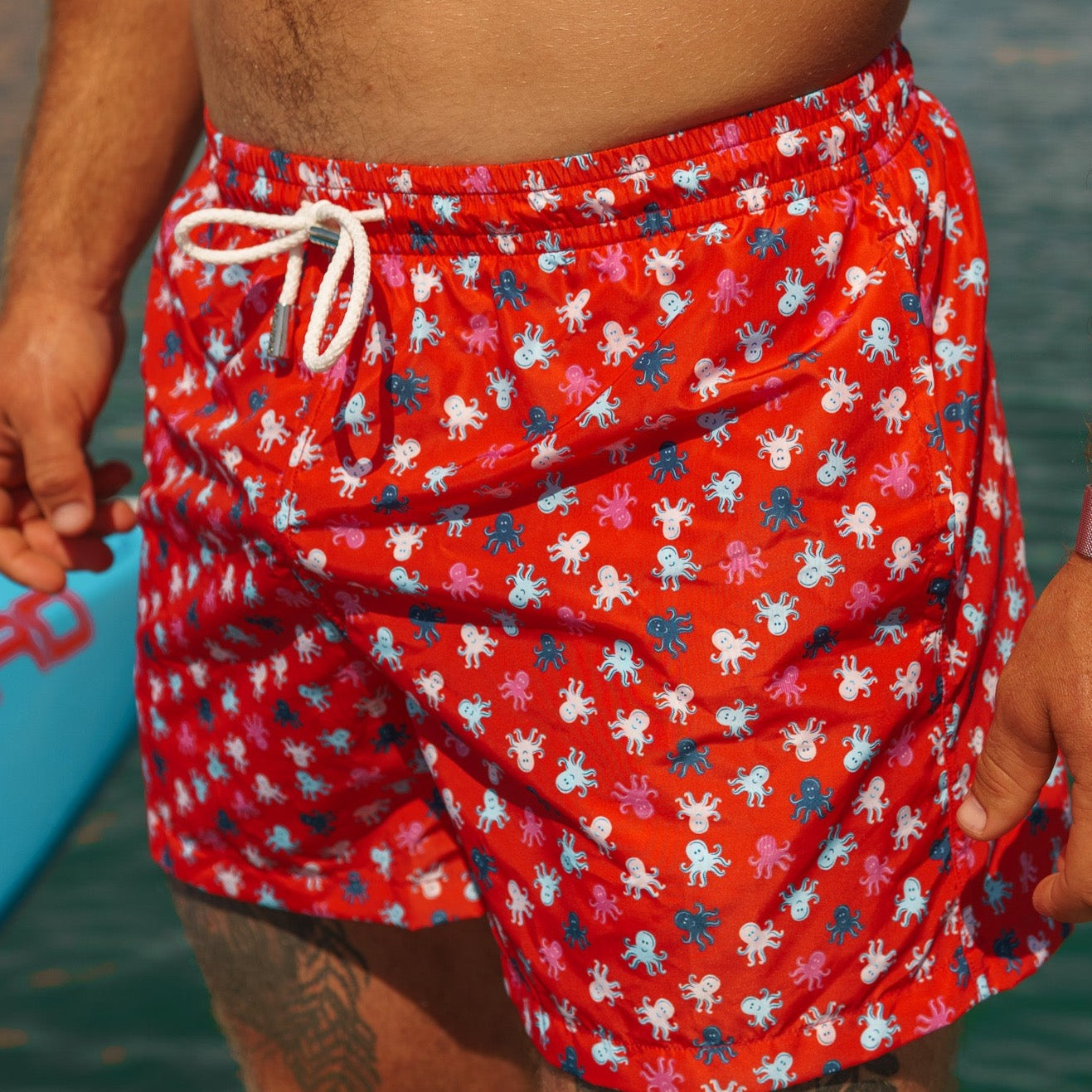 Costumi da bagno - Polpo Rosso