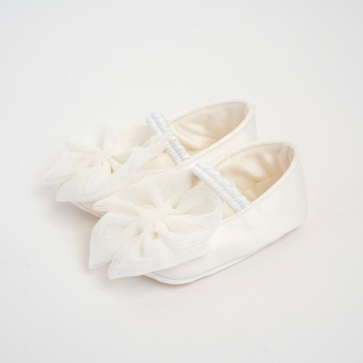 CRADLE BALLET SLIPPER IN SATIN