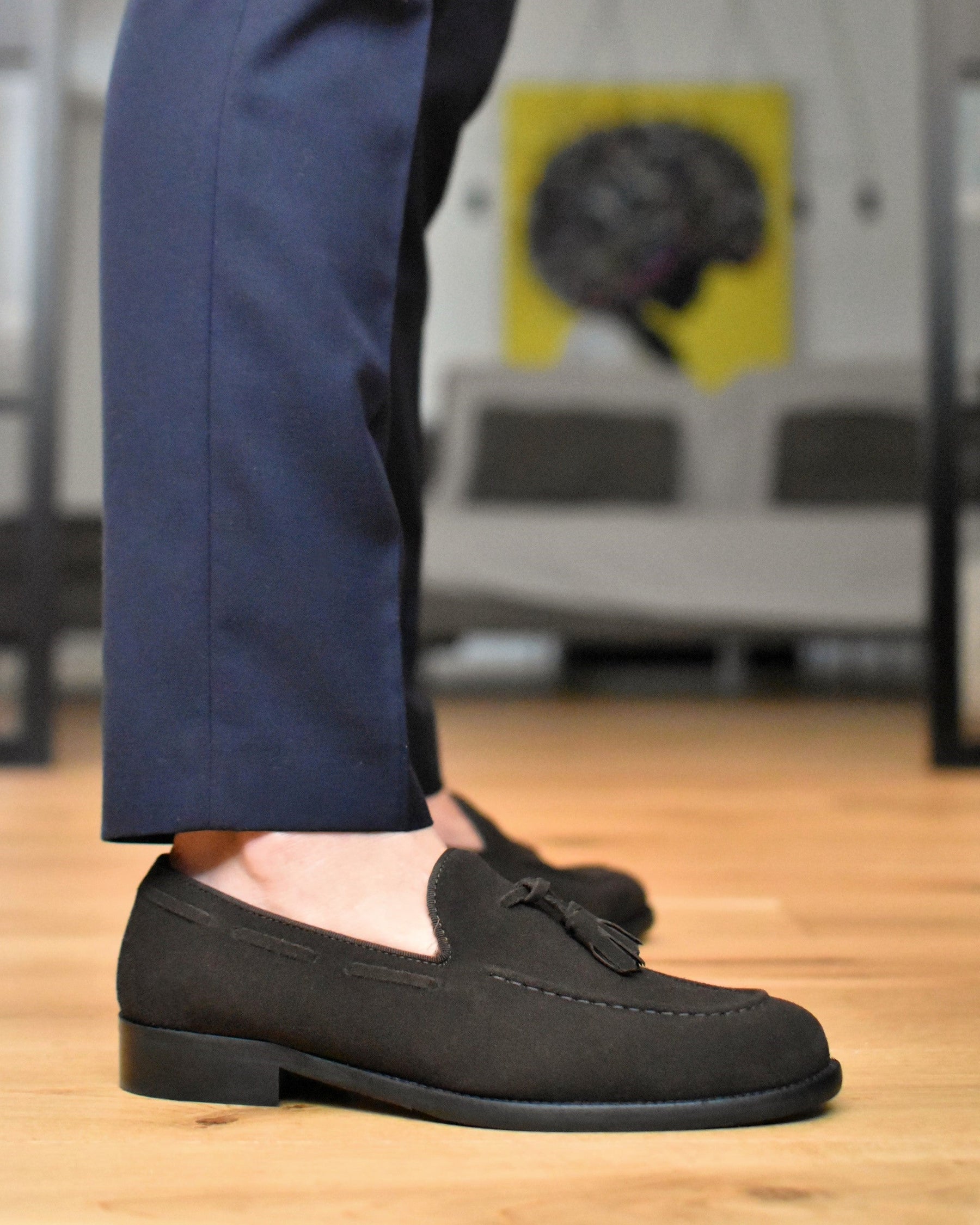 SAVELLETRI - Brown Suede