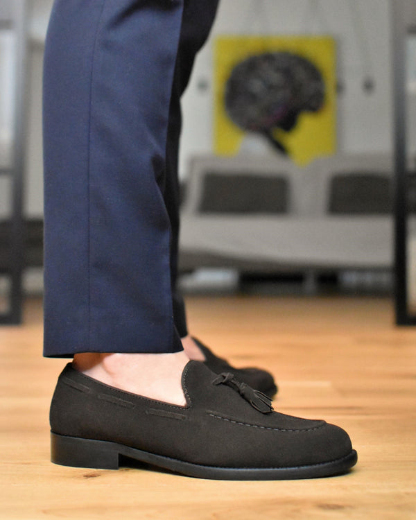 SAVELLETRI - Brown Suede