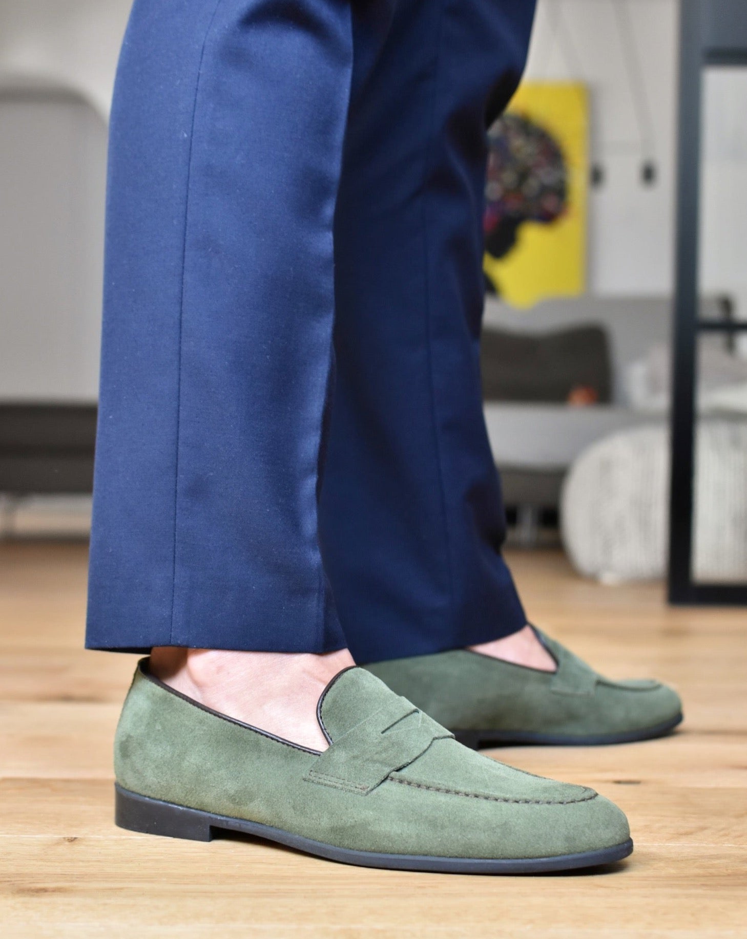 MONTEROSSO - Groene Suède