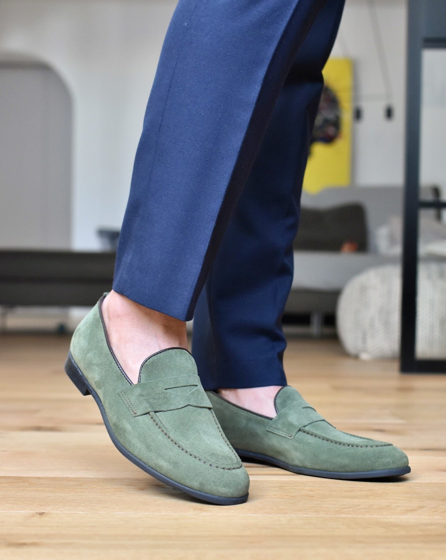 MONTEROSSO - Green Suede