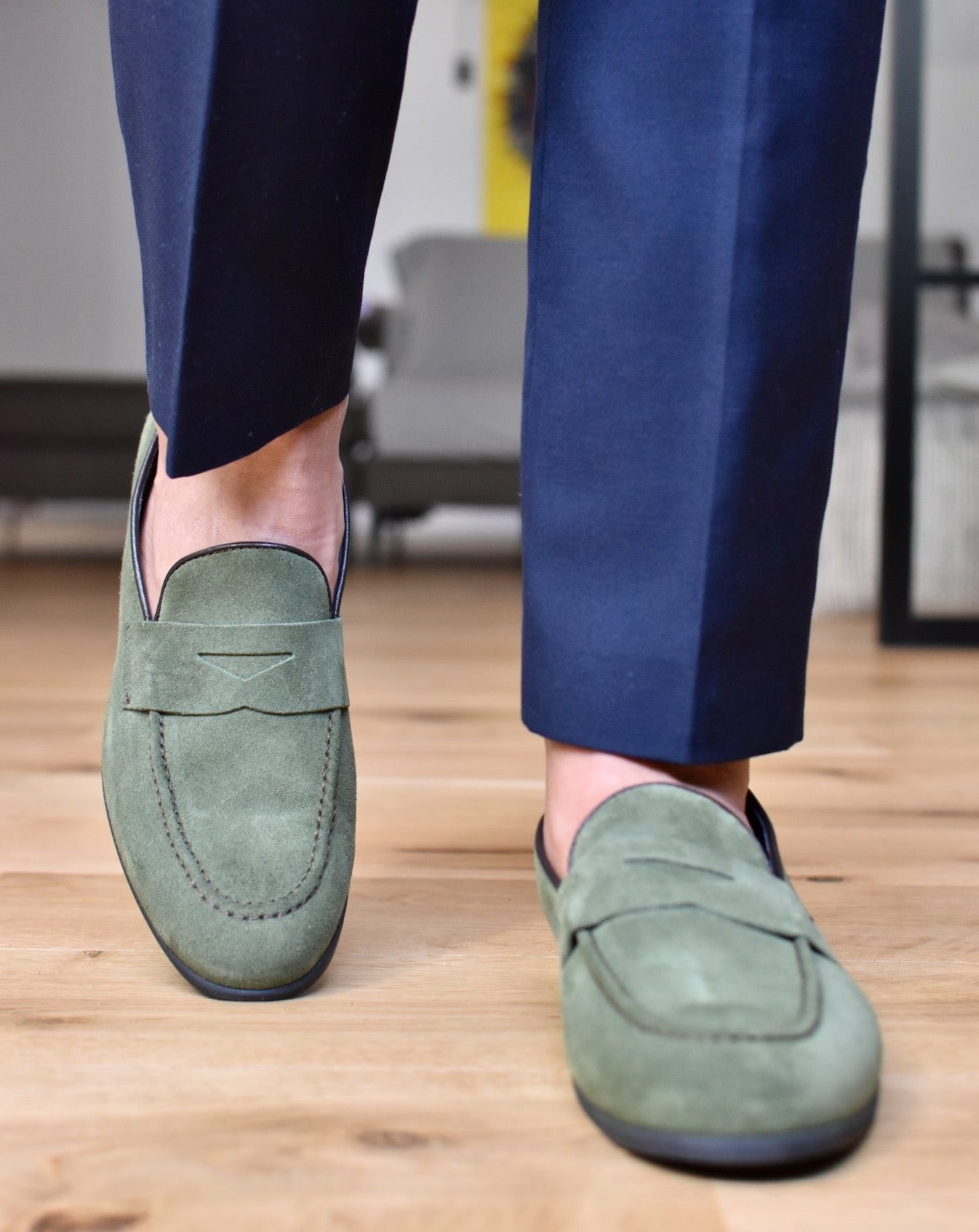 MONTEROSSO - Groene Suède