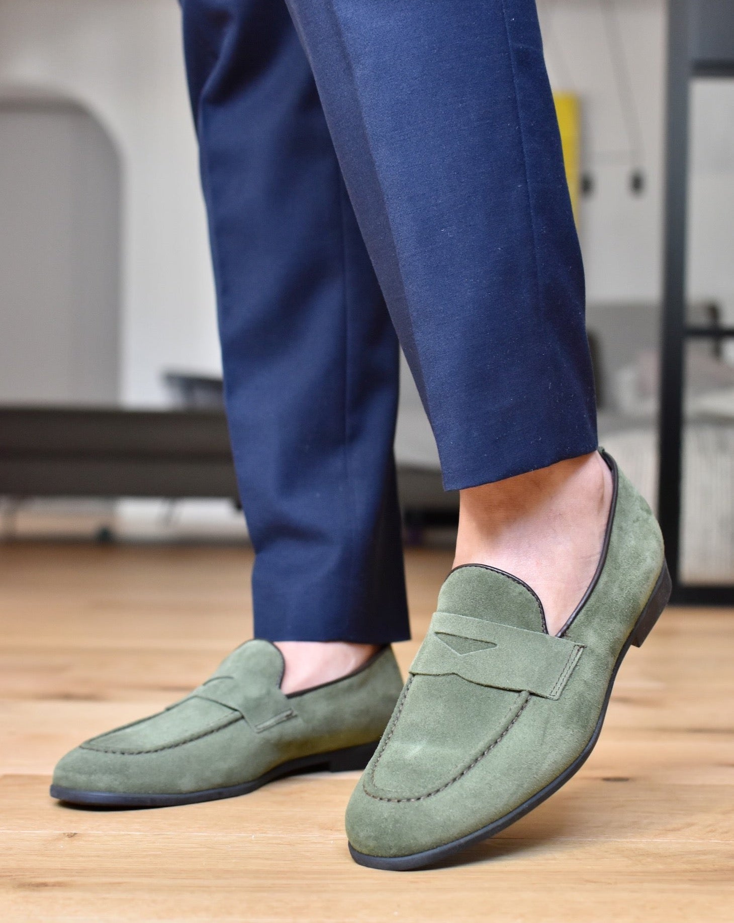 MONTEROSSO - Zelena Suede