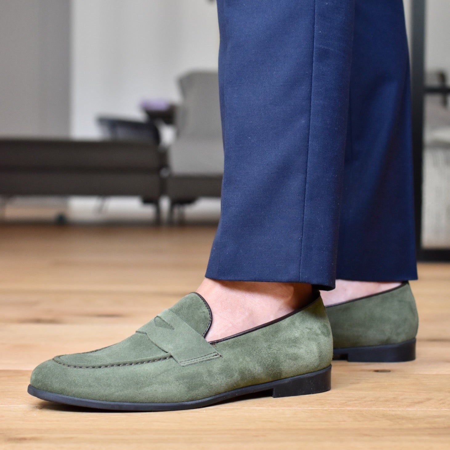 MONTEROSSO - Zelena Suede