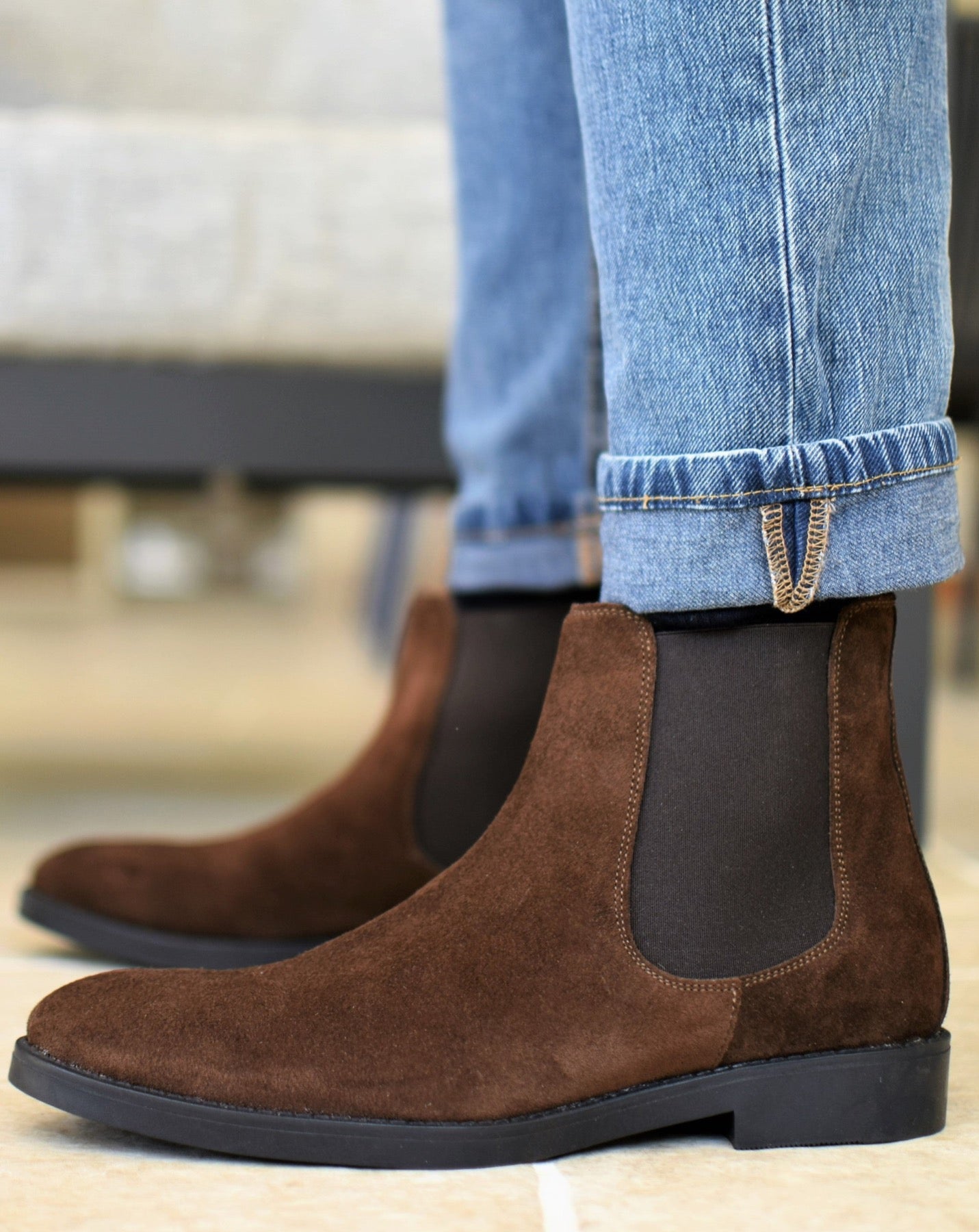 SIENA - Smeđi Suede