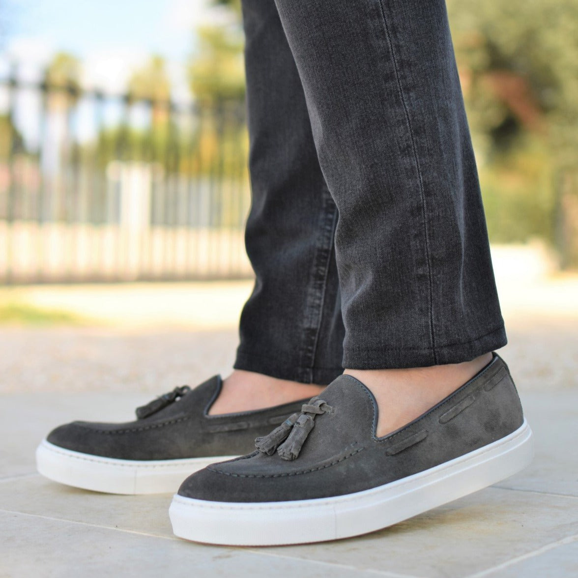 SALINA - Grijs Suède