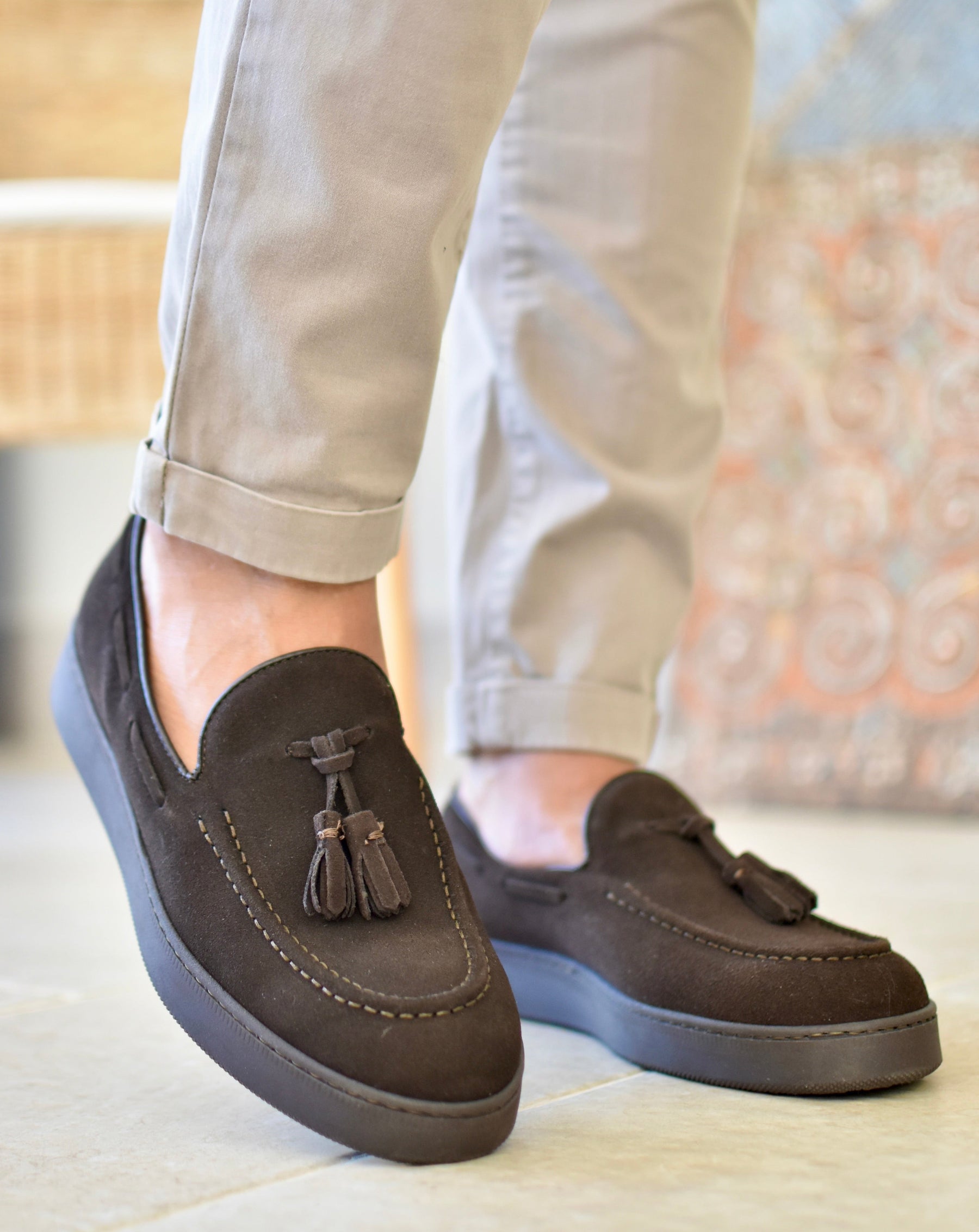 SALINA - Brown Suede