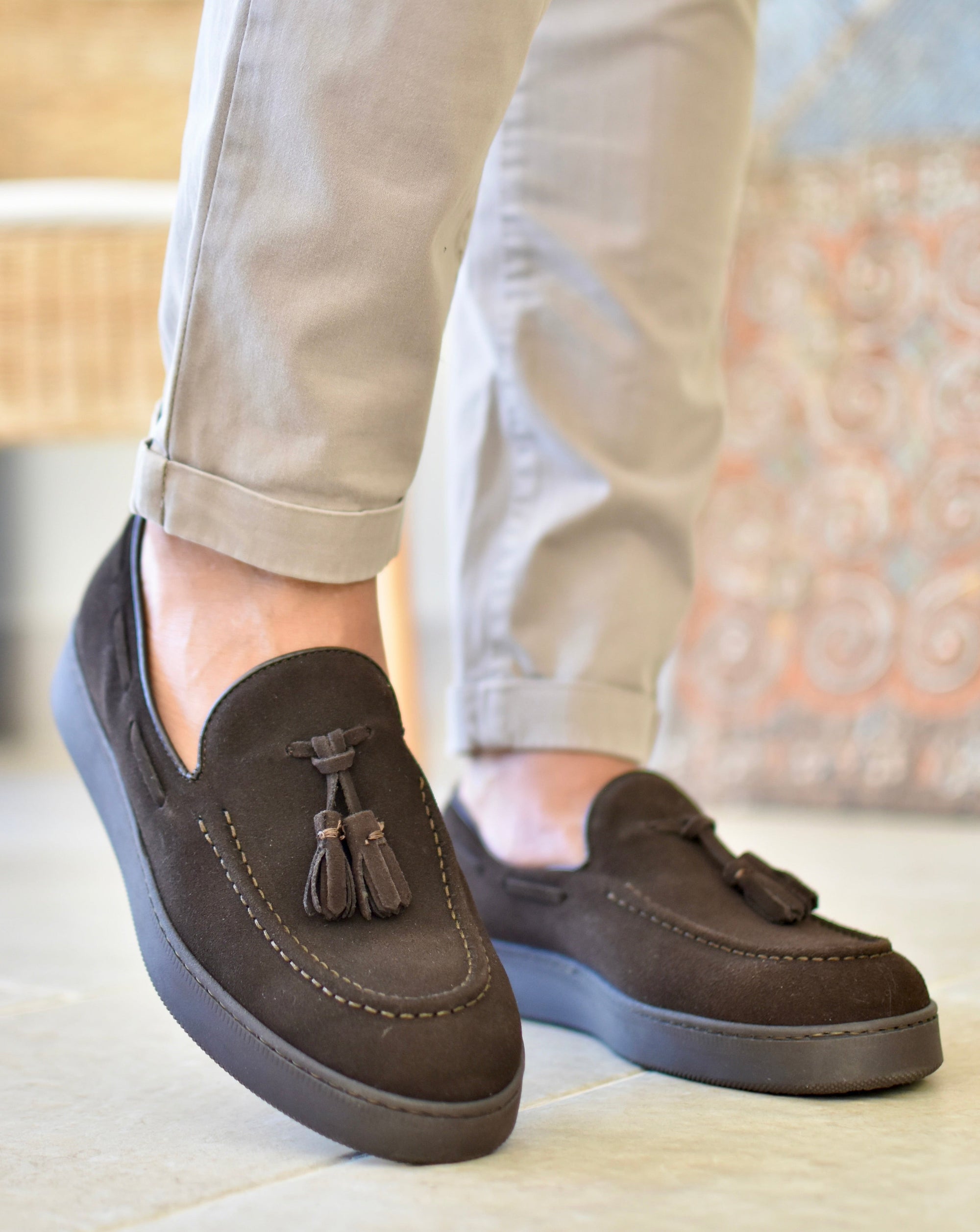 SALINA - Brown Suede