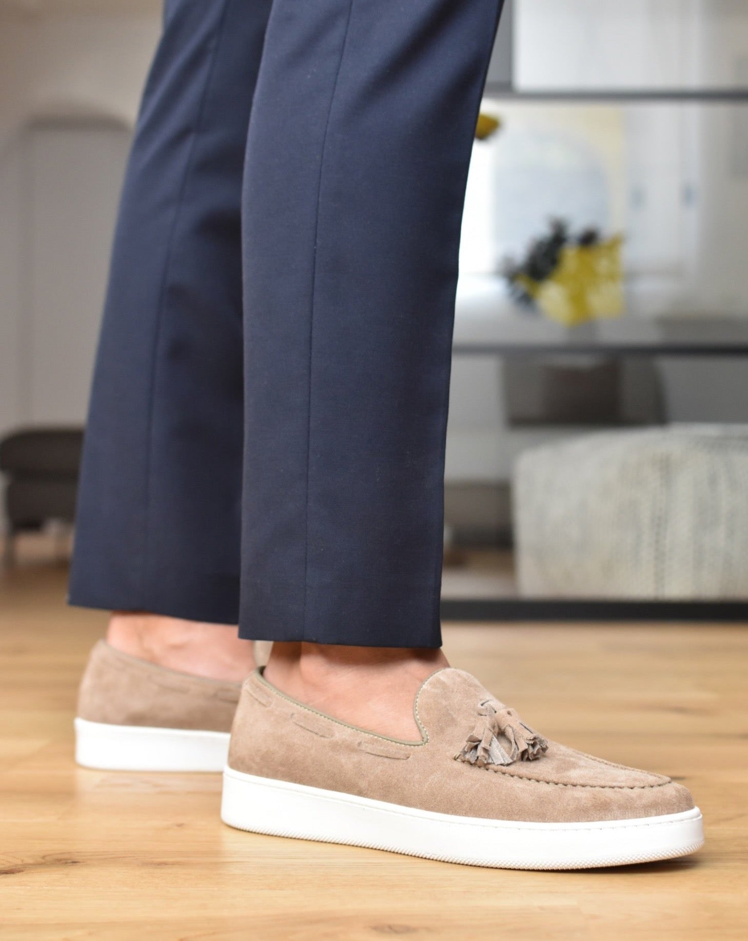 PORTO ROTONDO - Taupe Suède