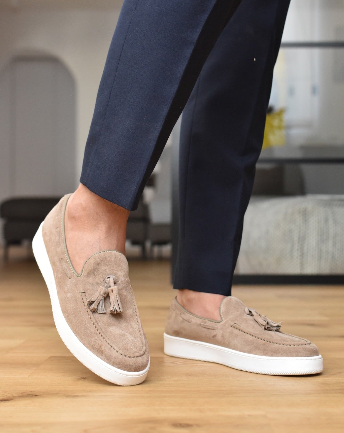 PORTO ROTONDO - Taupe Suède