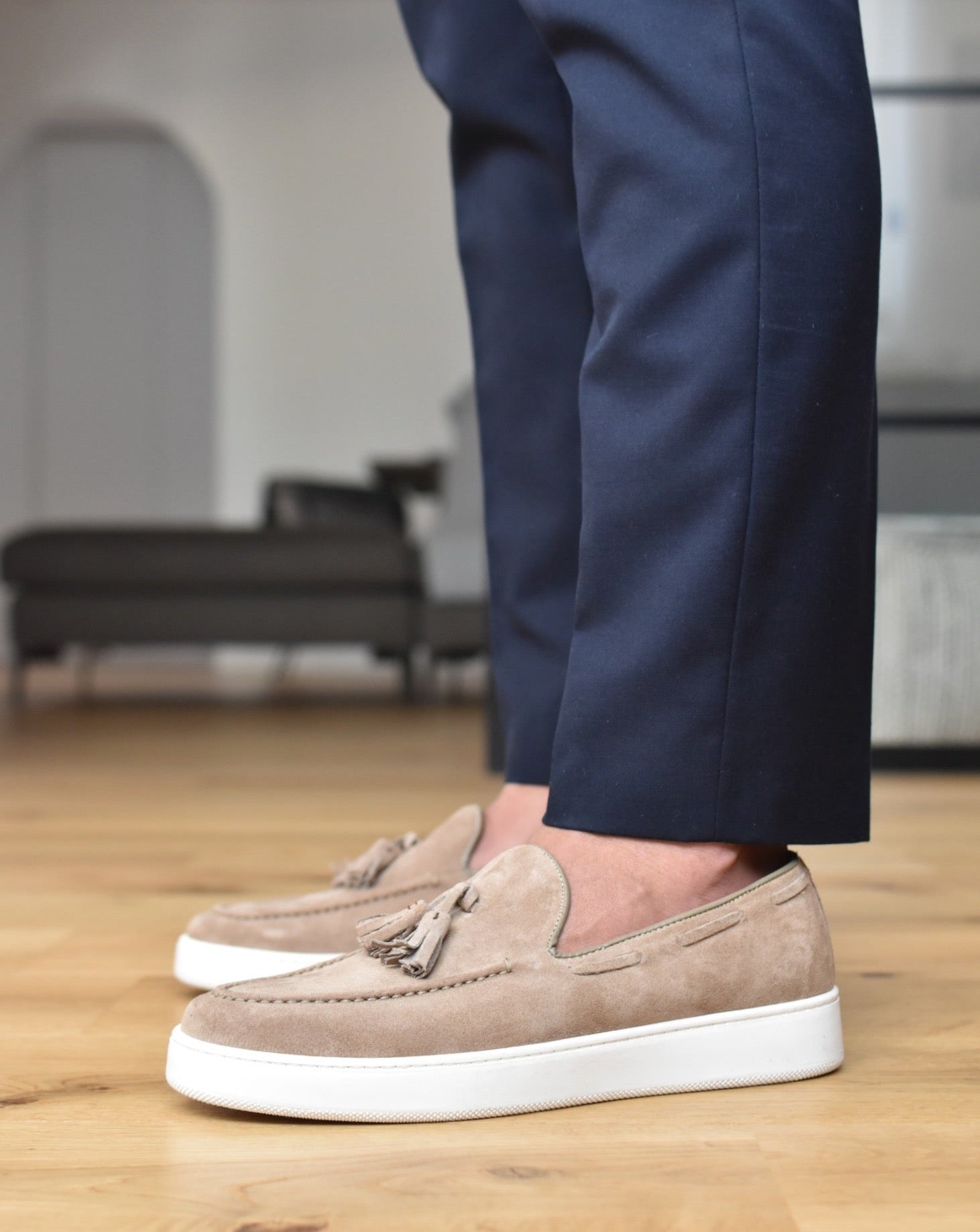 PORTO ROTONDO - Taupe Suède