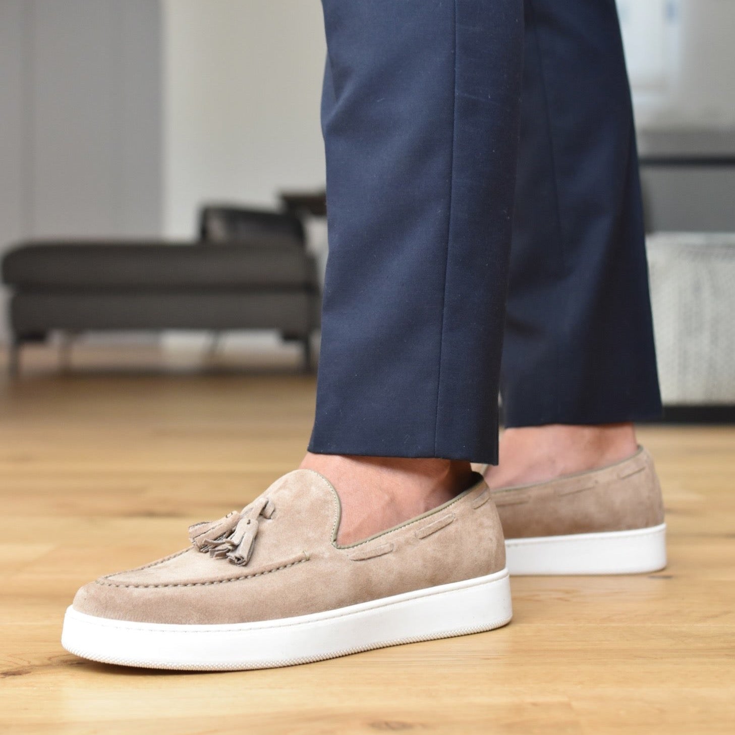 PORTO ROTONDO - Taupe Suède