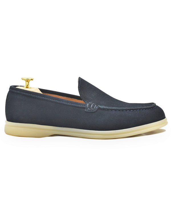 TRANI - Navy Suede