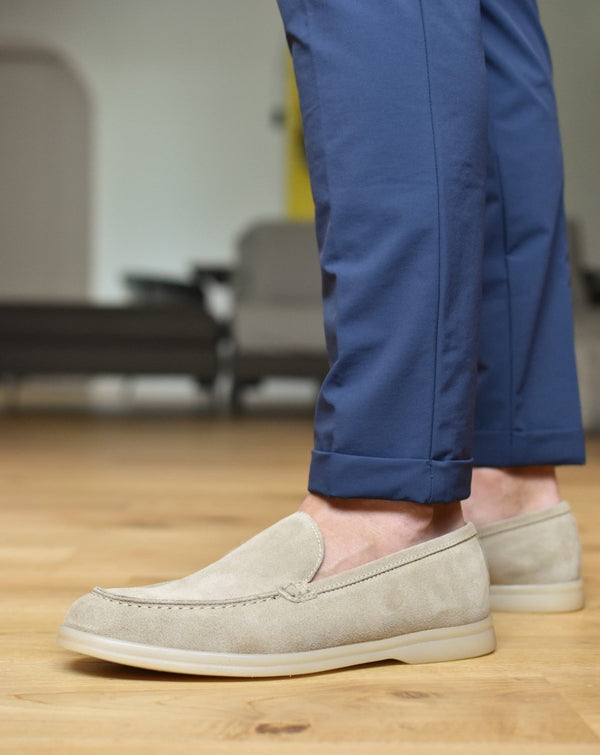 TRANI - Taupe Suede