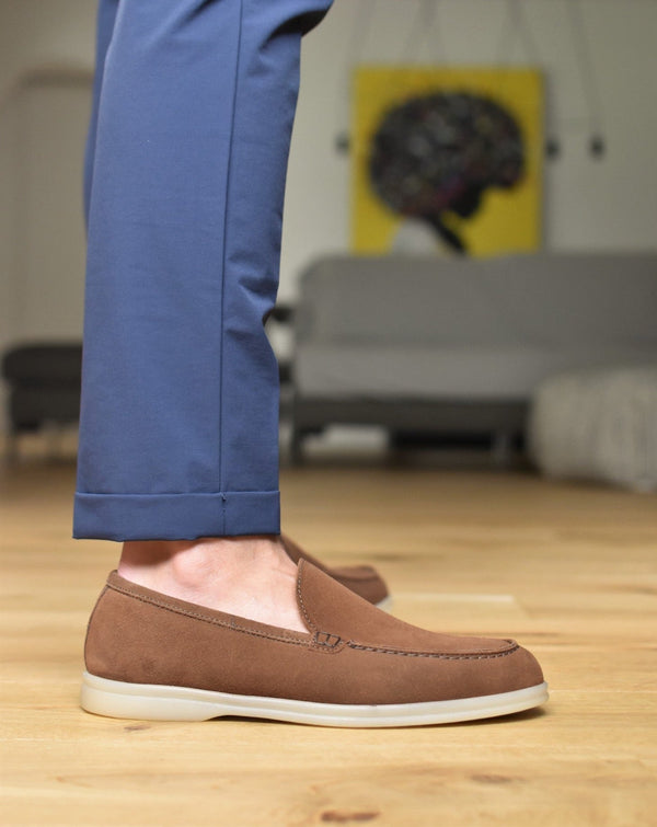 TRANI - Tobak Suede