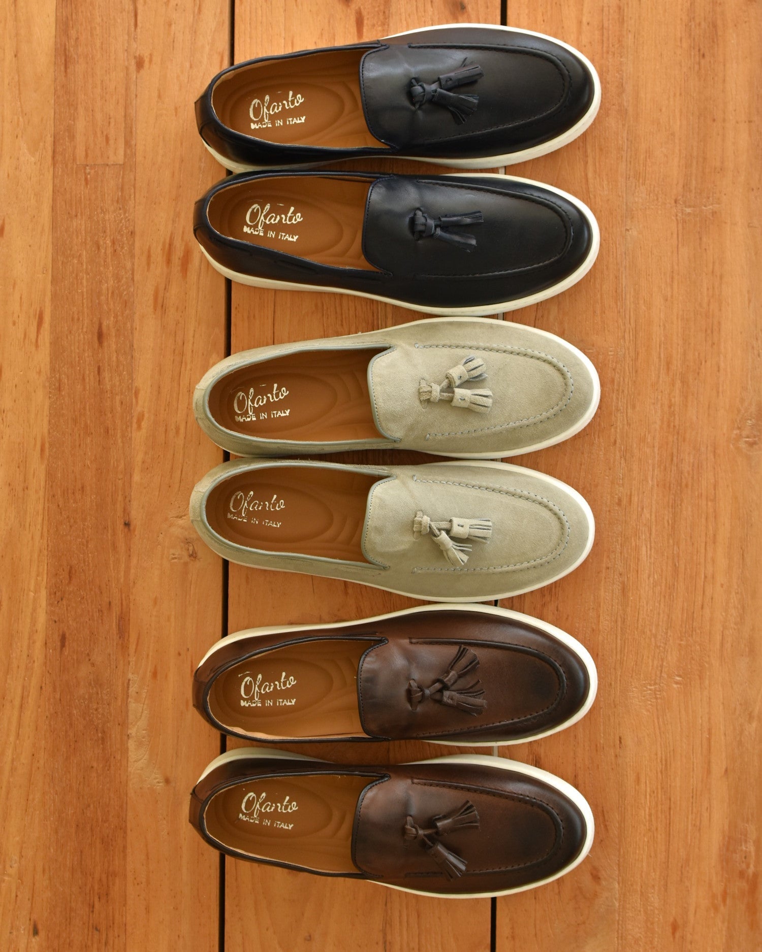 PORTO ROTONDO - Navy Leather