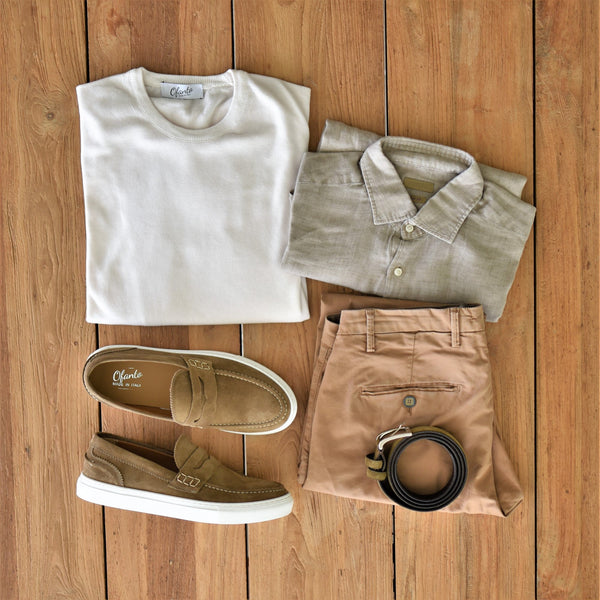 The Italian Pullover - White