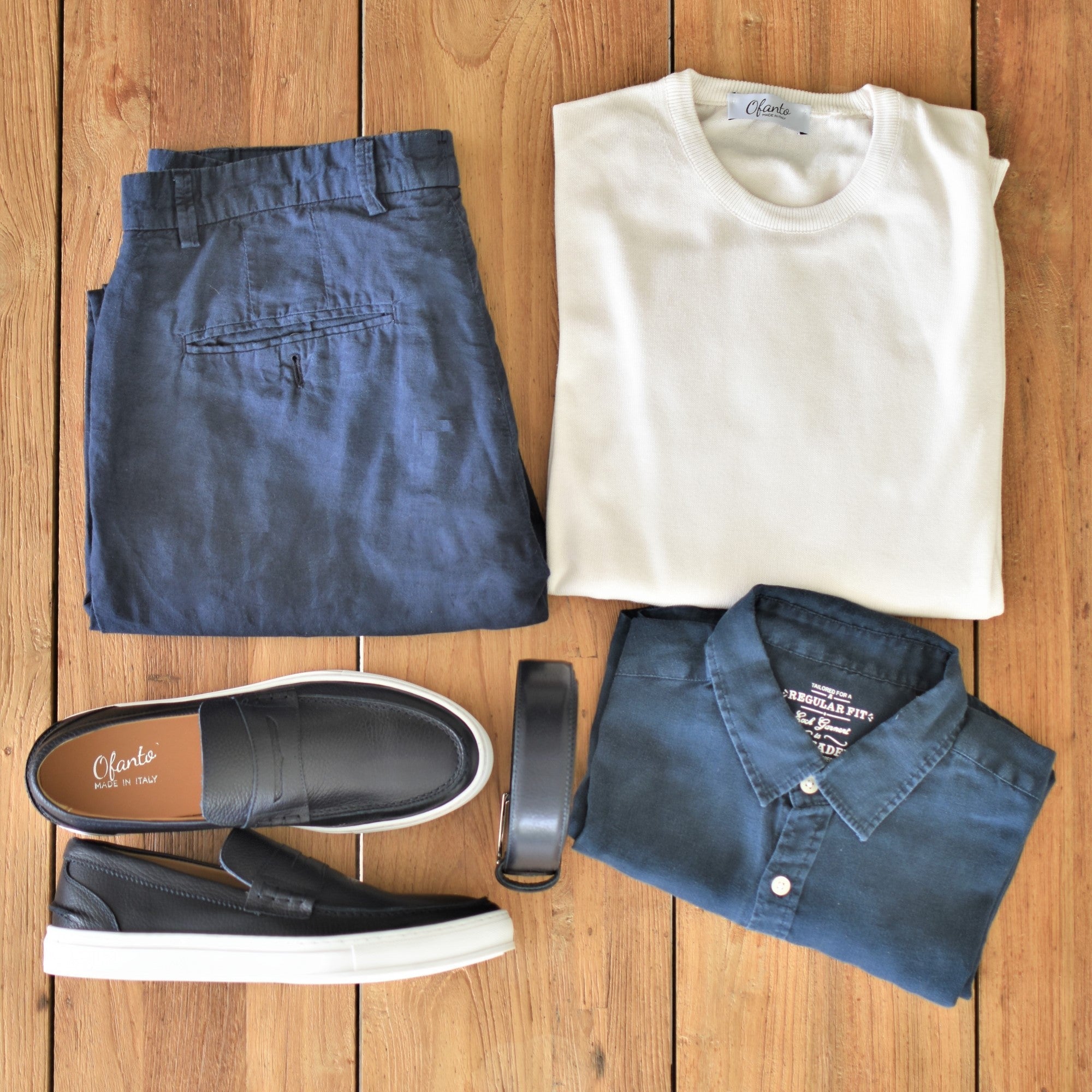 The Italian Pullover - White