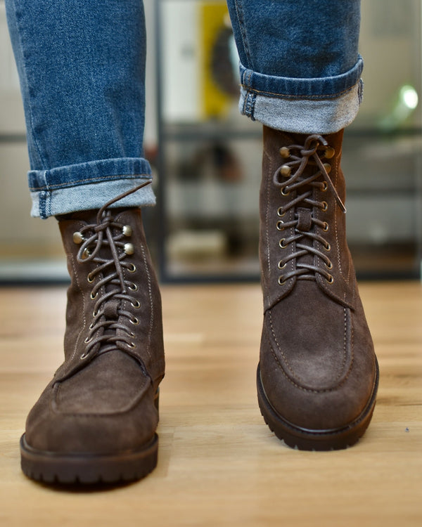 FASANO - Brown Suede