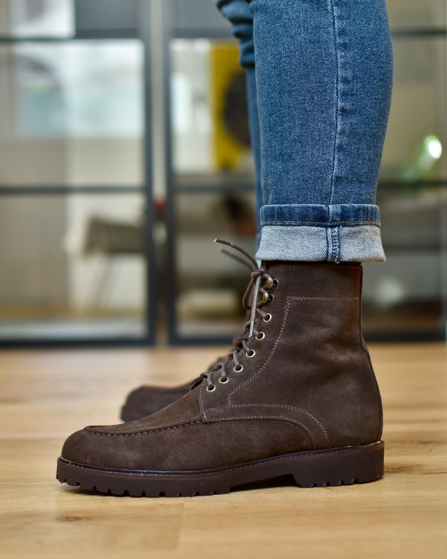 FASANO - Brown Suede