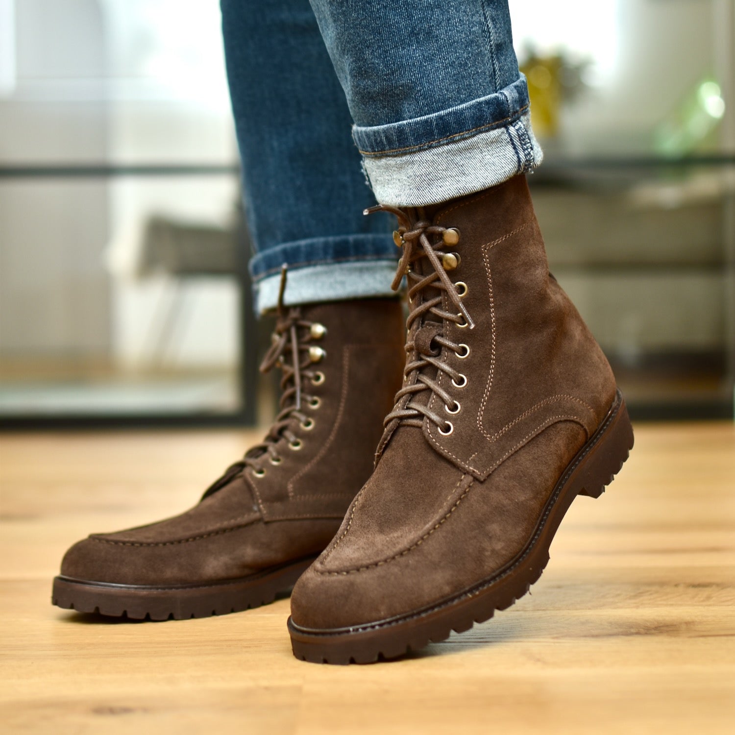 FASANO - Brown Suede