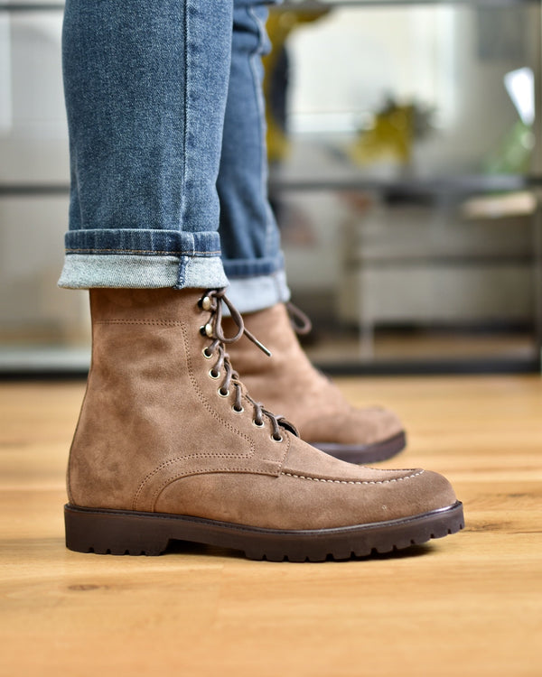 FASANO - Taupe Suede