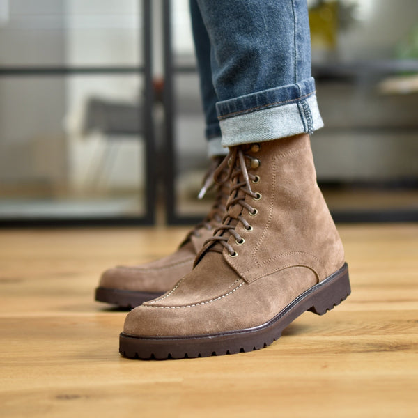 FASANO - Taupe Suede