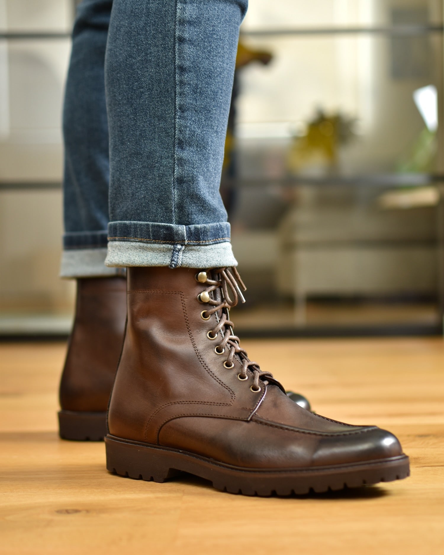 FASANO - Brown Leather