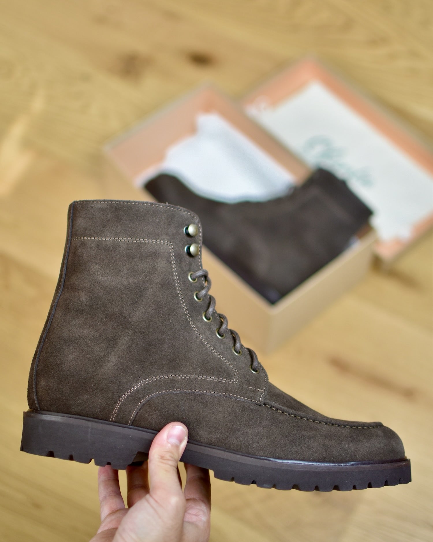 FASANO - Brown Suede