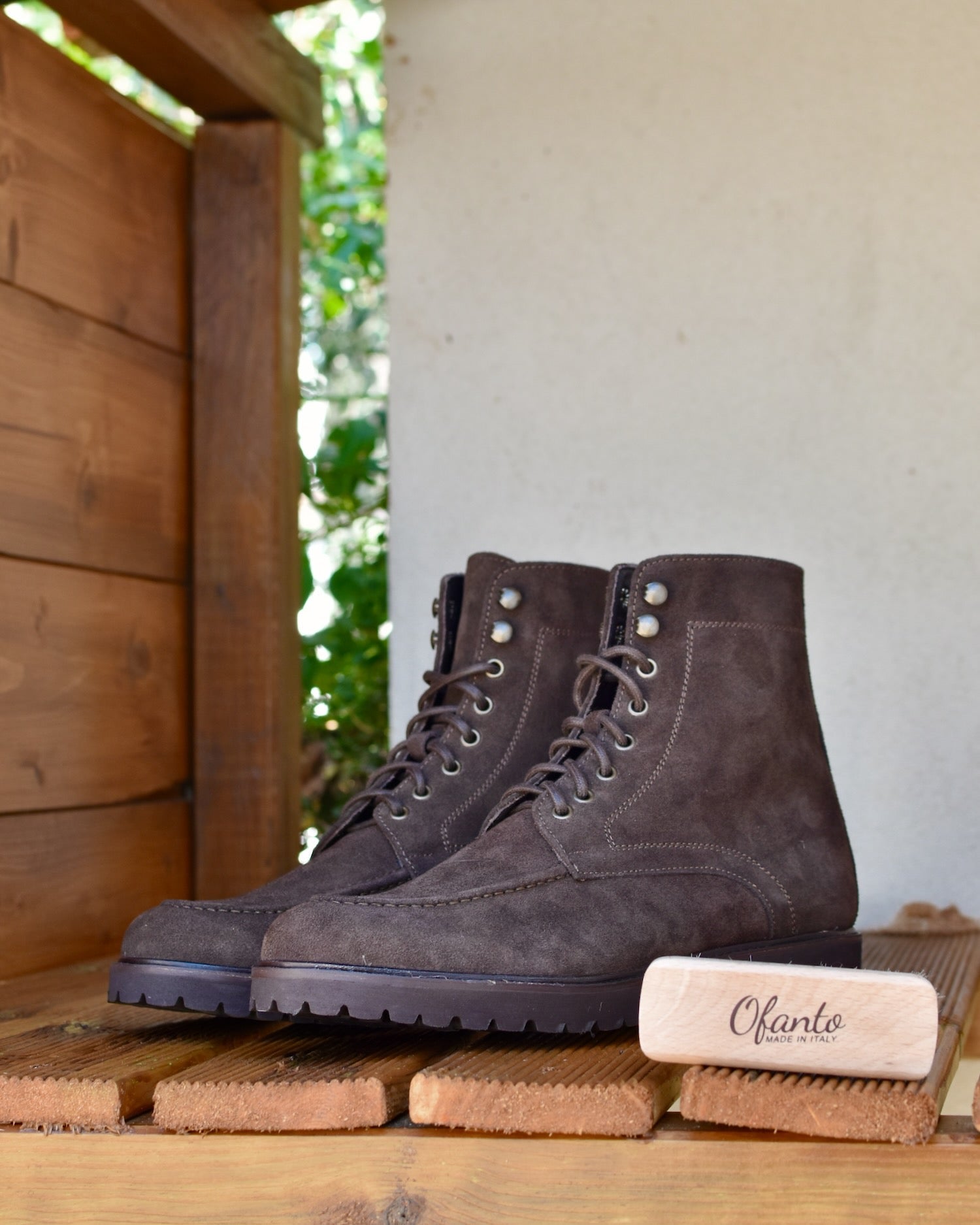 FASANO - Brown Suede