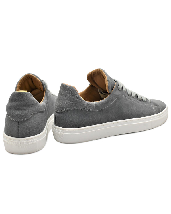 OSTUNI - Light Gray Suede