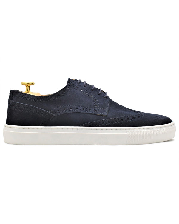 CAPRI - Navy Suede