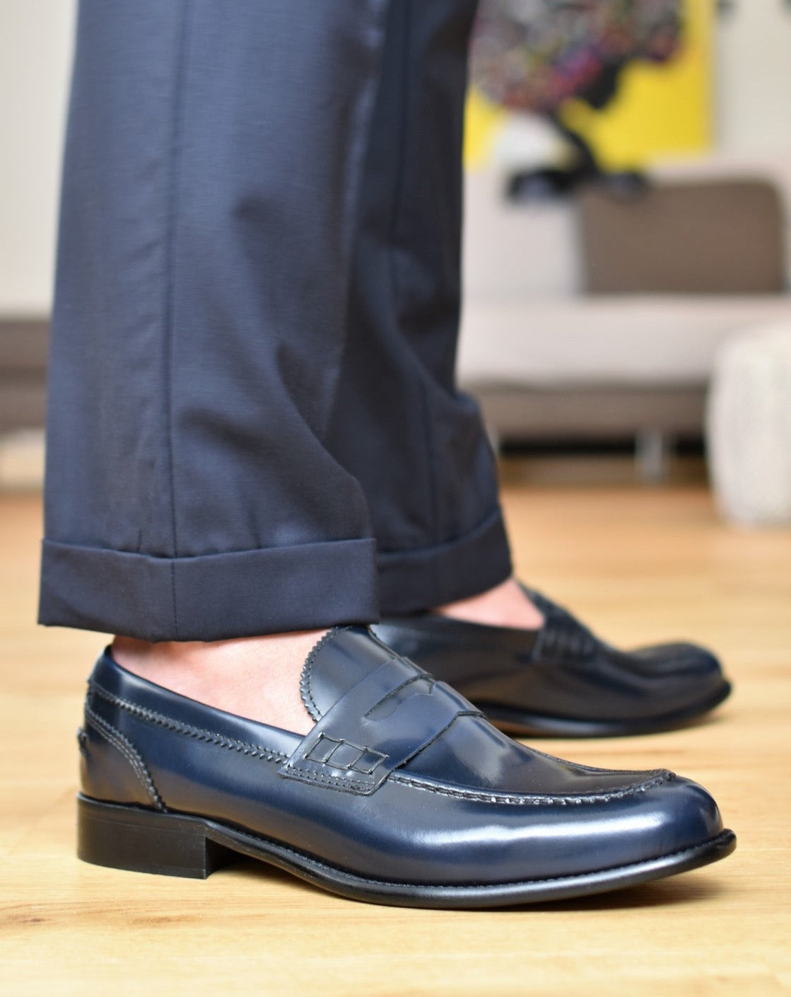 Dark VERNAZZA - Navy Abrasive