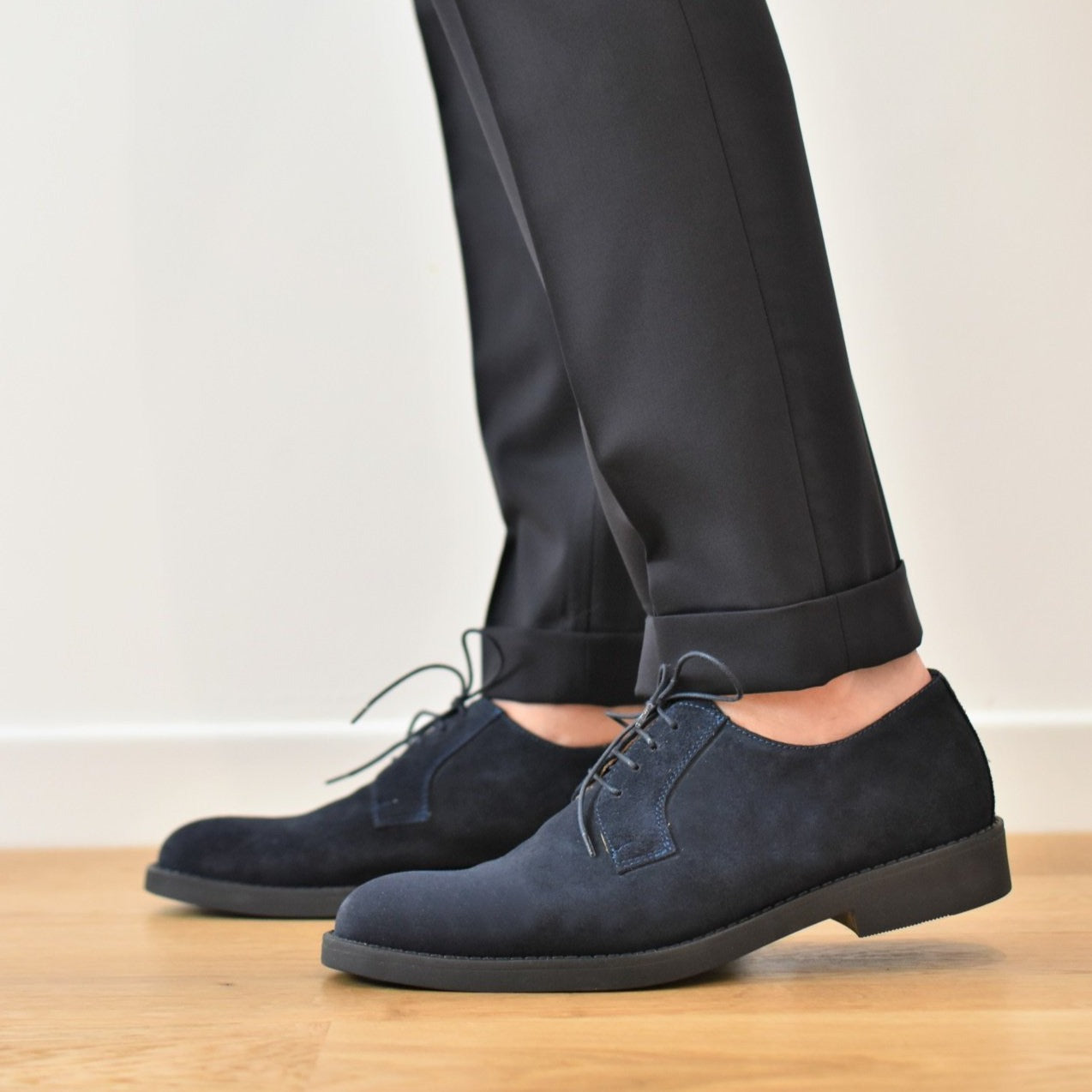 ALESSANDRIA - Navy Suede