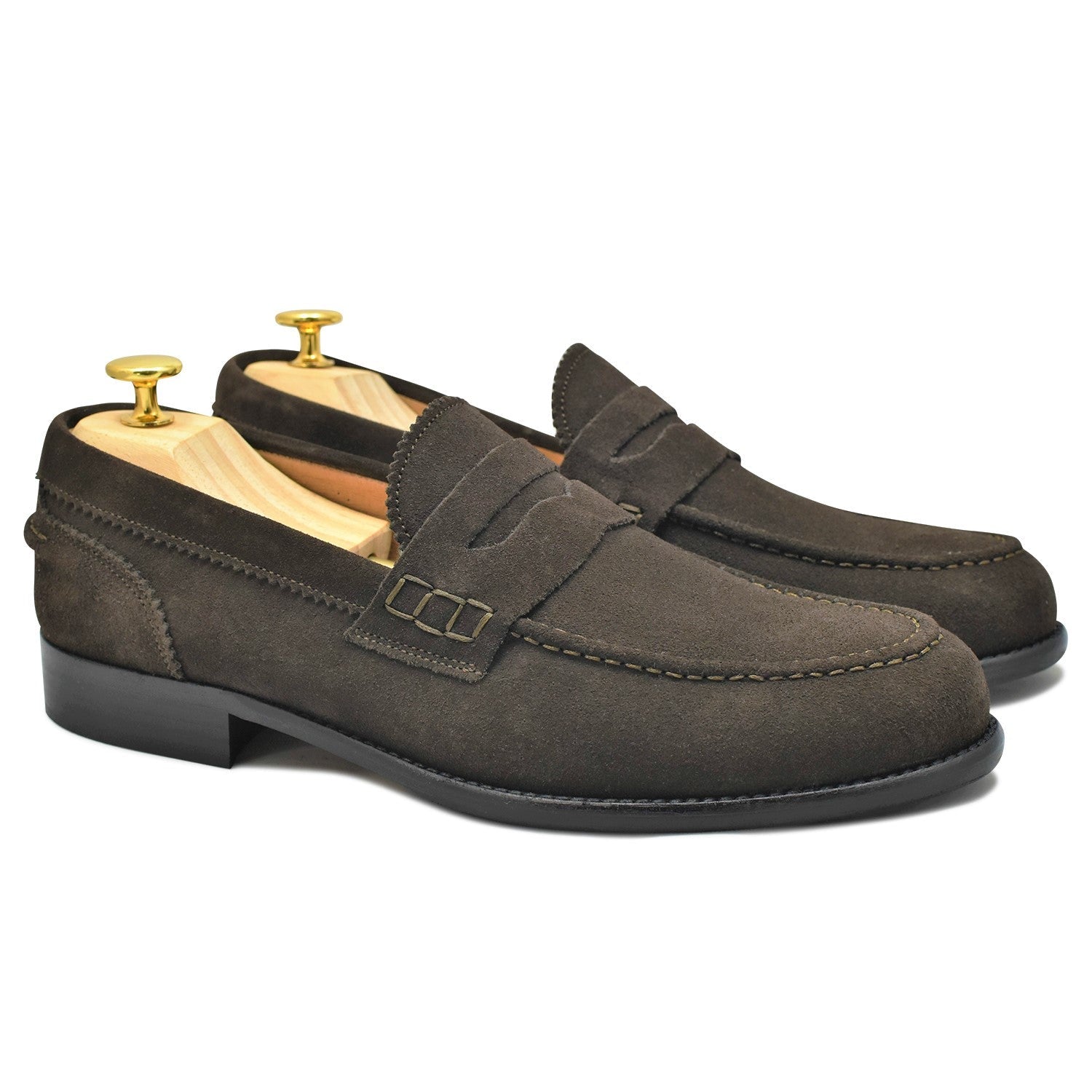 Tamni VERNAZZA - Smeđi Suede