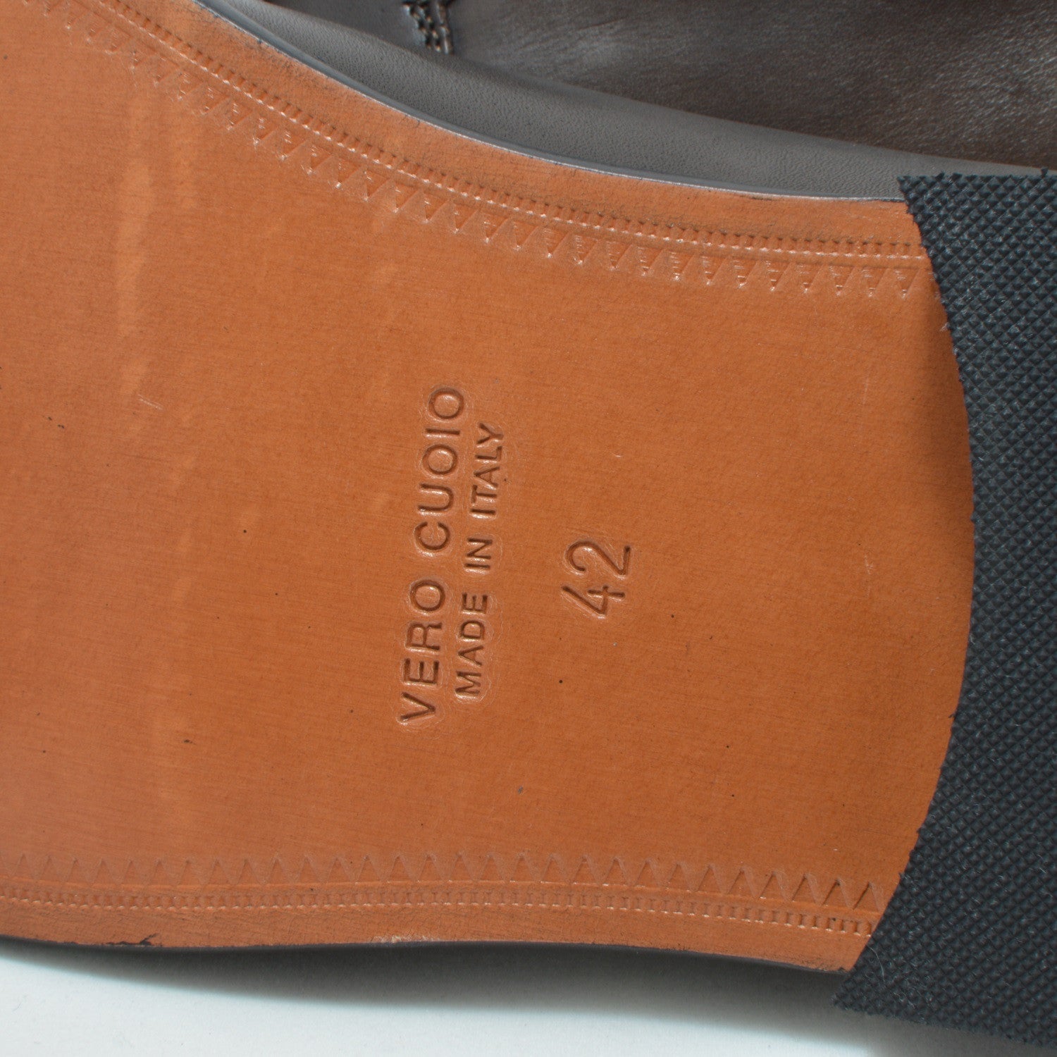 Italy Derby Shoes in brown calfskin with a black buff sole, Piacenza