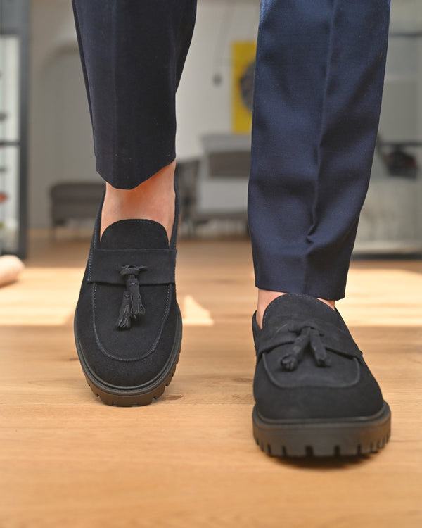 VIAREGGIO - Navy Suede