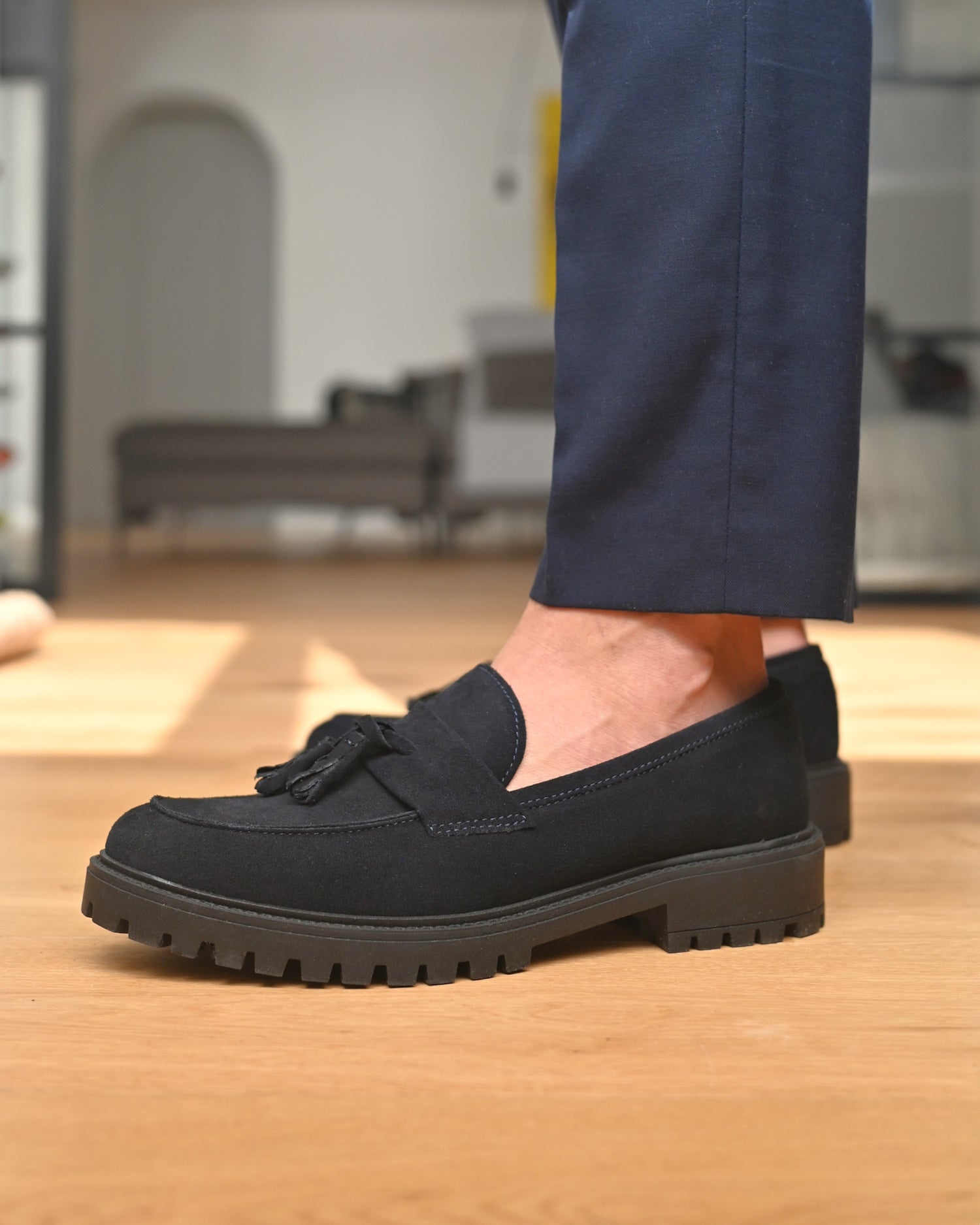 VIAREGGIO - Navy Suede